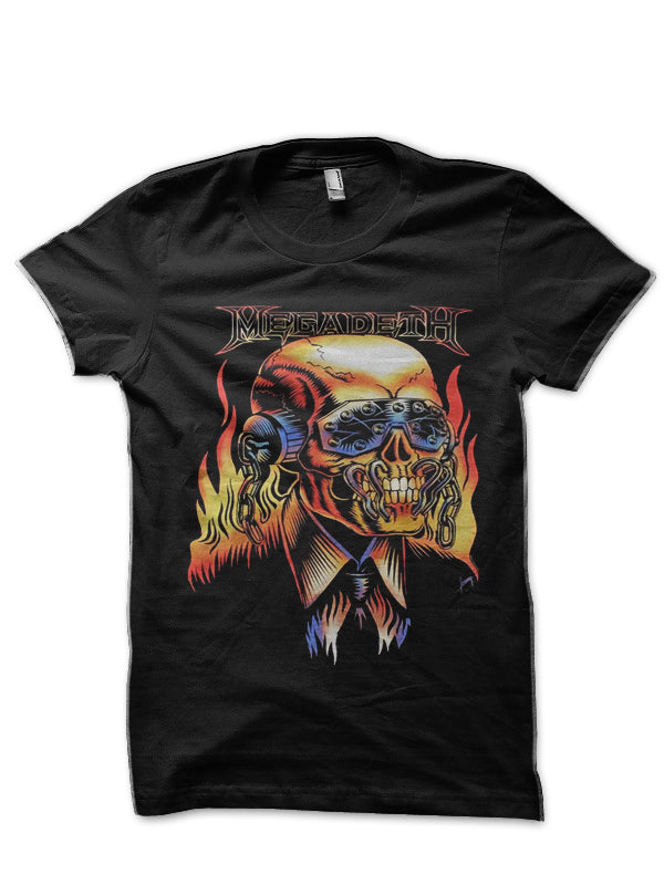 Megadeth Black T-Shirt Style016 Hoodie, Sweatshirt | CoreVibeTees.com