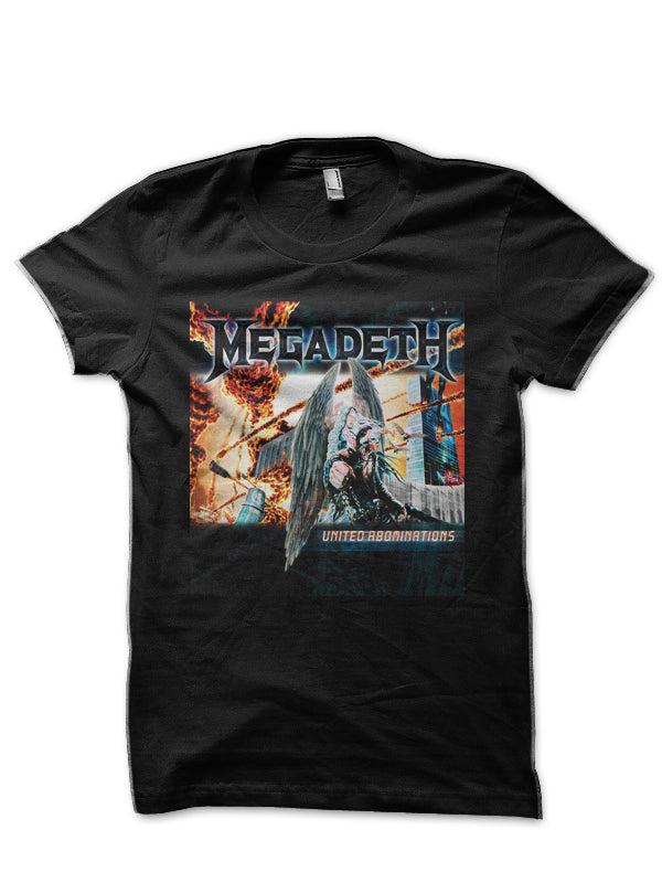 Megadeth Black T-Shirt Style013 Hoodie, Sweatshirt | CoreVibeTees.com