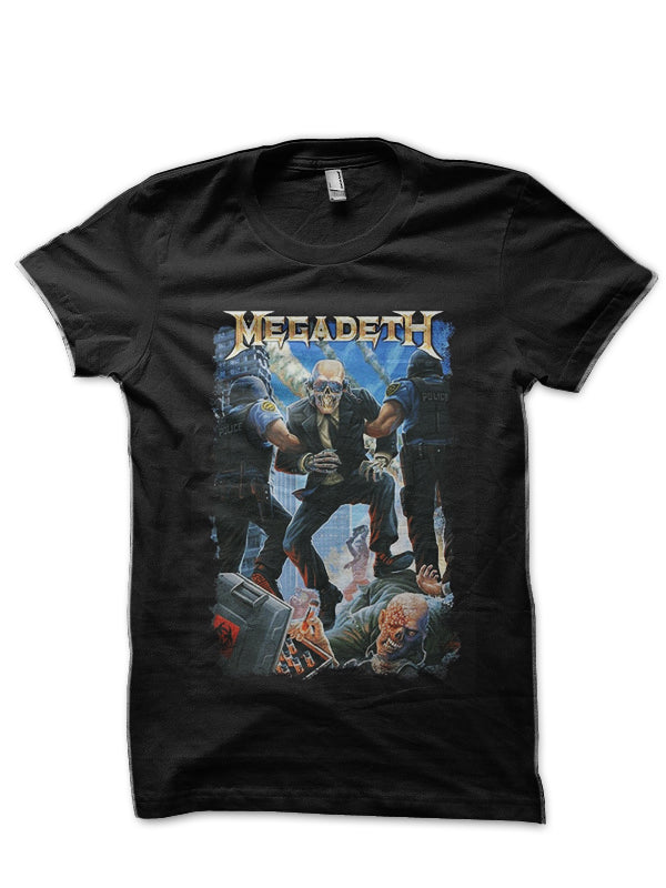 Megadeth Black T-Shirt Style012 Hoodie, Sweatshirt | CoreVibeTees.com