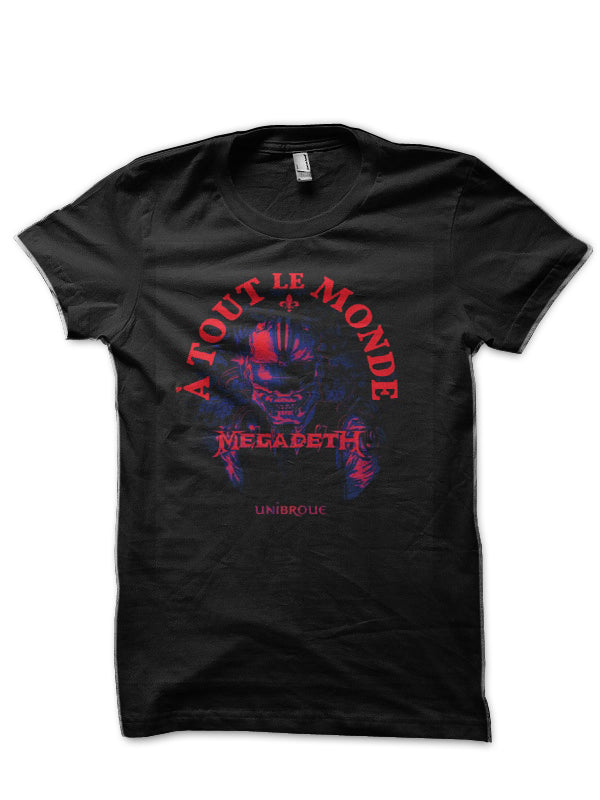 Megadeth Black T-Shirt Style011 Hoodie, Sweatshirt | CoreVibeTees.com
