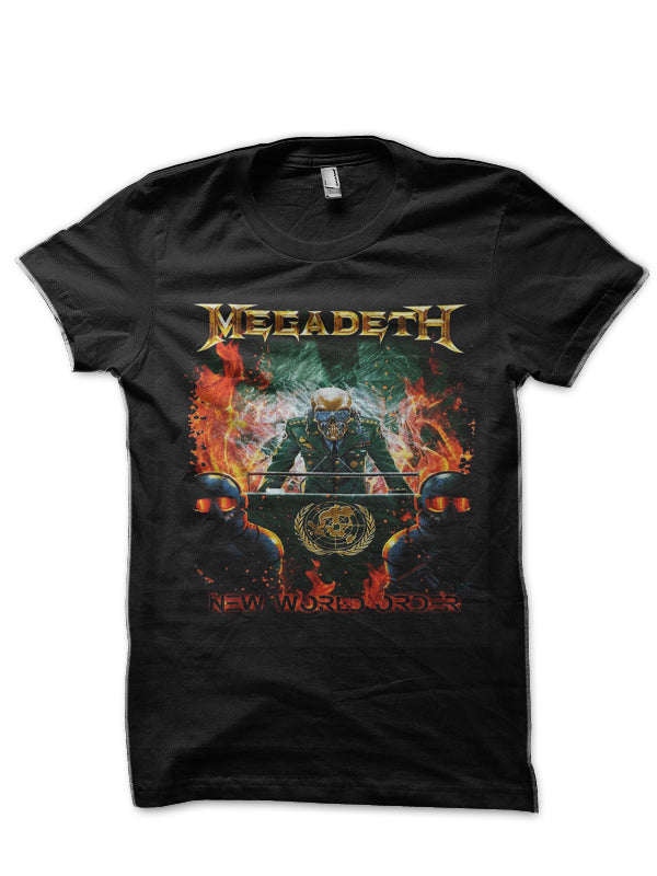 Megadeth Black T-Shirt Style010 Hoodie, Sweatshirt | CoreVibeTees.com