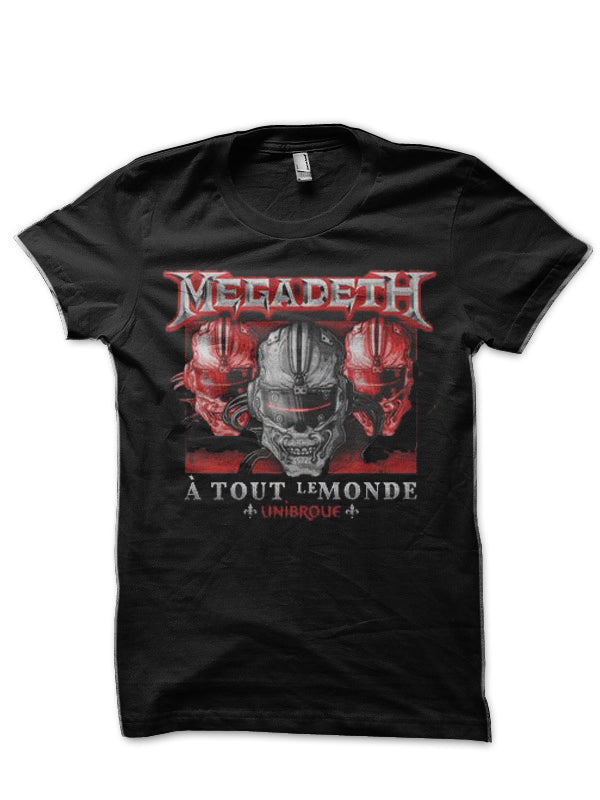 Megadeth Black T-Shirt Style023 Hoodie, Sweatshirt | CoreVibeTees.com