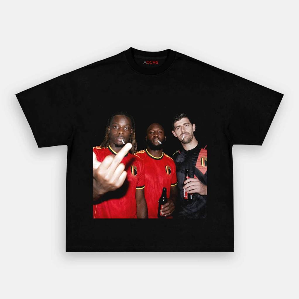 Belgium Football Team Three Wise Drunks Shirt