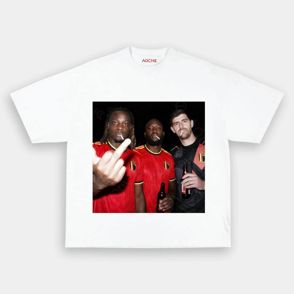 Belgium Football Team Three Wise Drunks Shirt