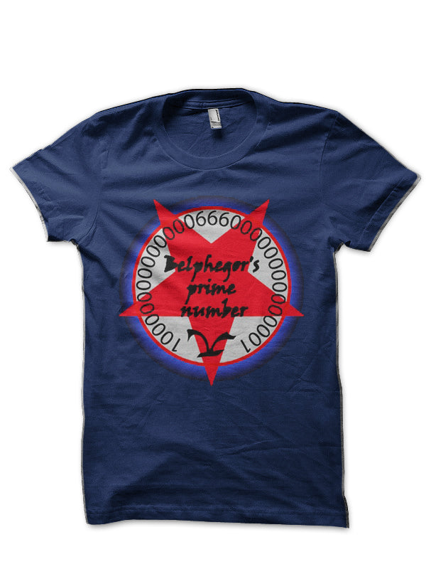 Belphegor Navy Blue T-Shirt Hoodie, Sweatshirt | CoreVibeTees.com