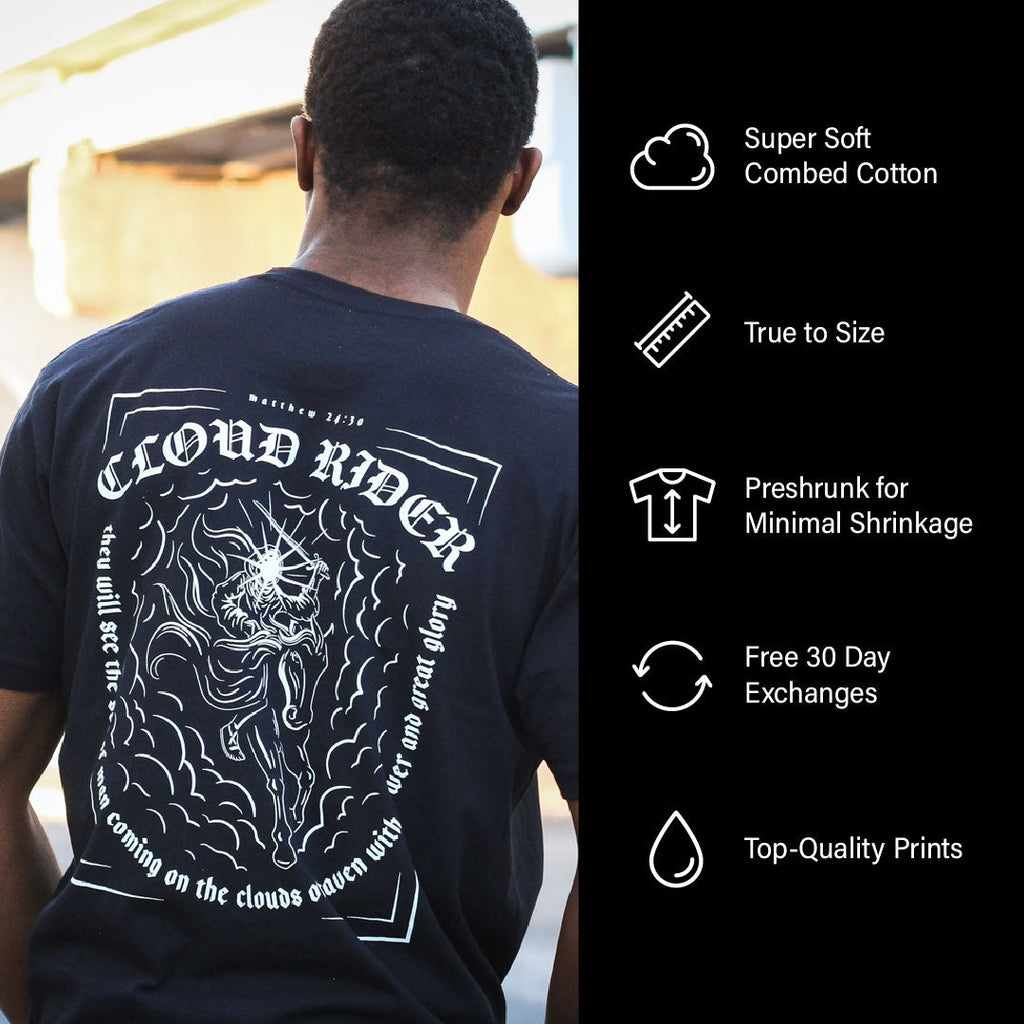 Cloud Rider T-shirt Hoodie, Sweatshirt | CoreVibeTees.com (Image 3)