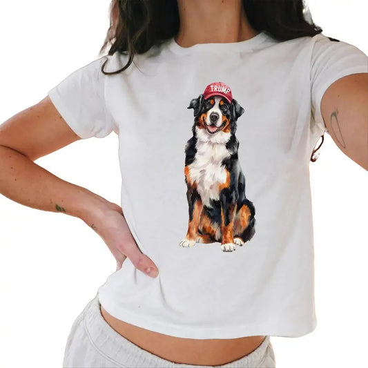 Bernese Mountain Dog Trump Baby Tee - Funny Baby Gift Casual Comfort