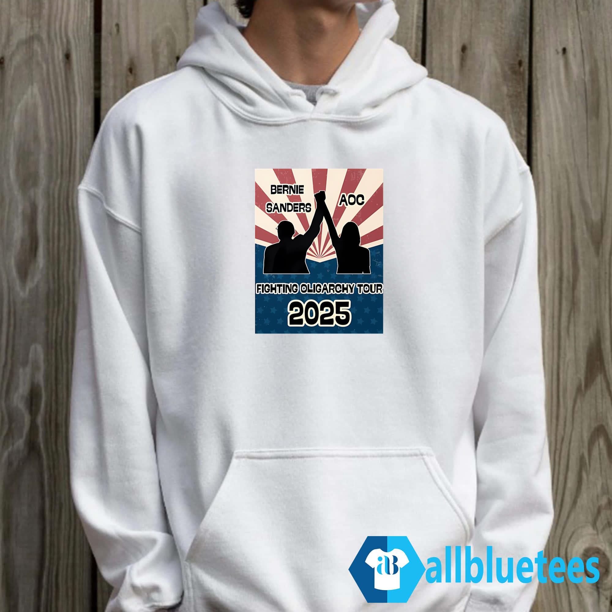 Bernie Sanders AOC Fighting Oligarchy Tour 2025 Shirt