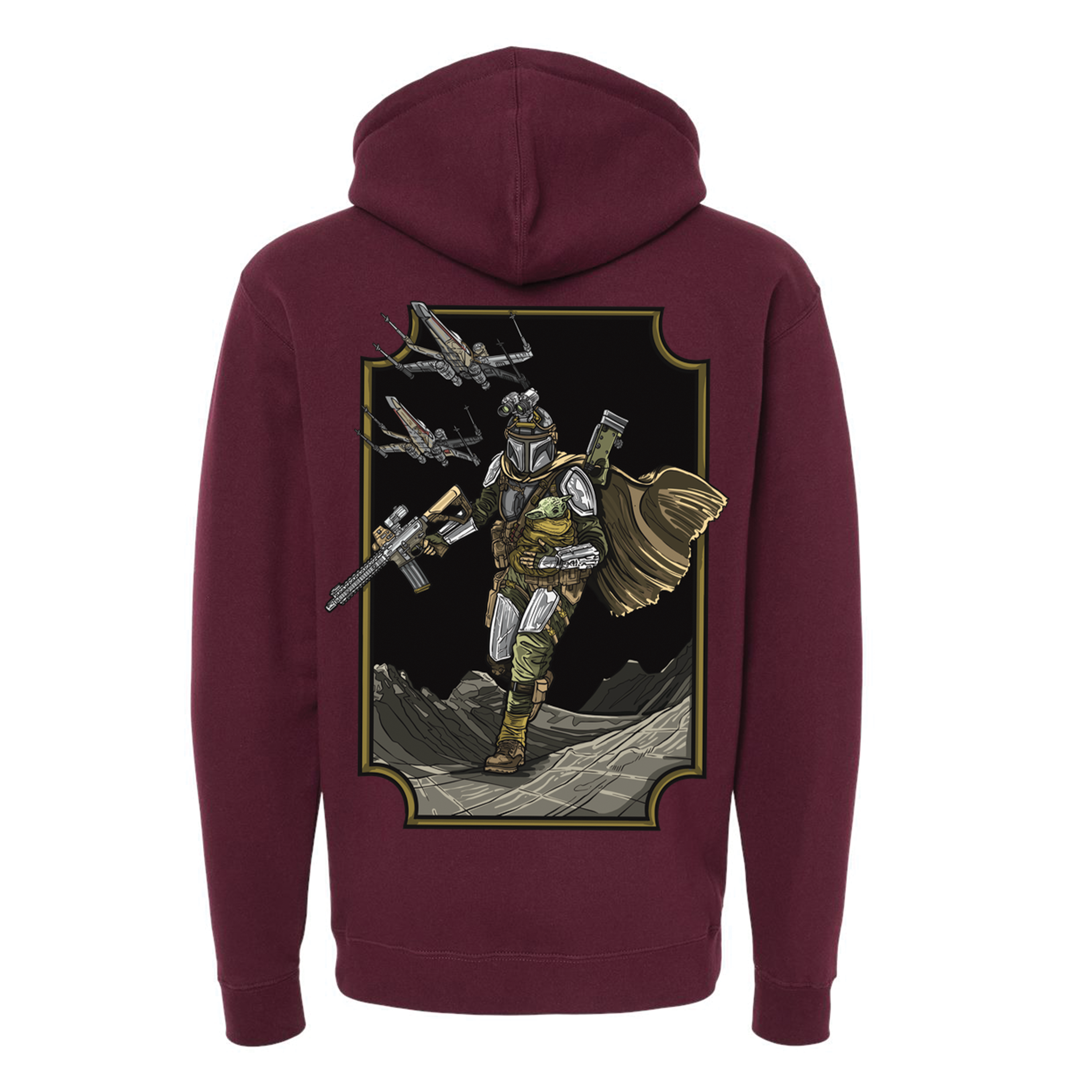 Beskar Hoodie T-Shirts, Sweatshirt | CoreVibeTees.com (Image 3)