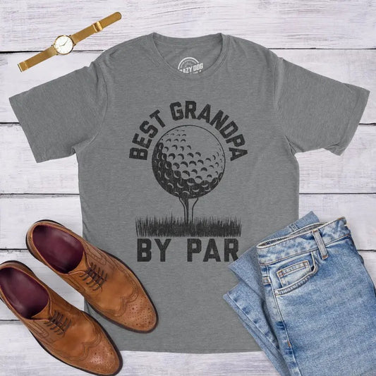 Best Grandpa By Par Grandpa Golf Shirts Dad Gift Ideas Best Dad Ever Shirt Fathers Day Gift Funny Shirt For Dads Golfing Grandpa  sweater and hoodie