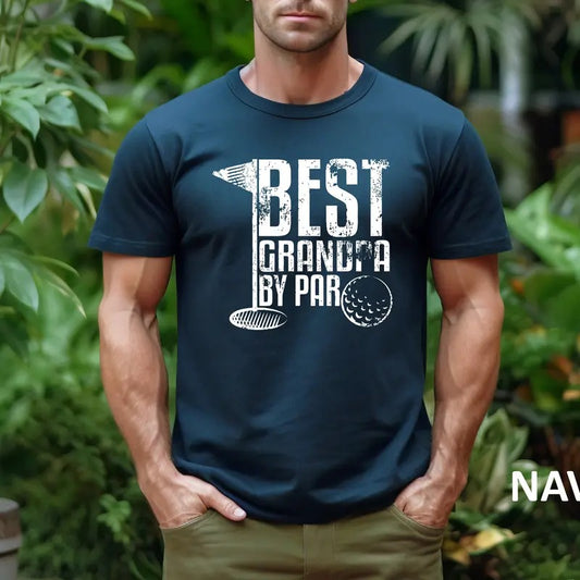 Best Grandpa By Par Shirt Grandpa Golf T-shirt Golf Grandad Gift Tee Golf Lover Grandpa Shirt  sweater and hoodie