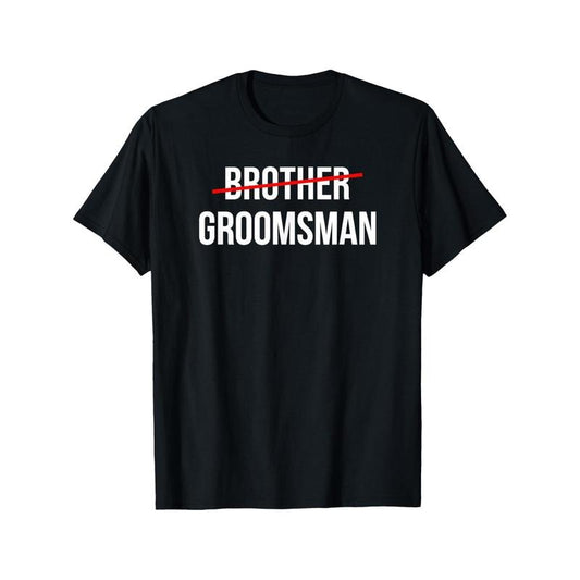Best Man Proposal T-Shirt - 100% Cotton Crew Neck, Geometric Pattern, Slight Stretch, All-Season Sports Tee with Applique Detail, Ideal Gift for Teens, Perfect for Thanksgiving, Christmas, New Year Made in USA