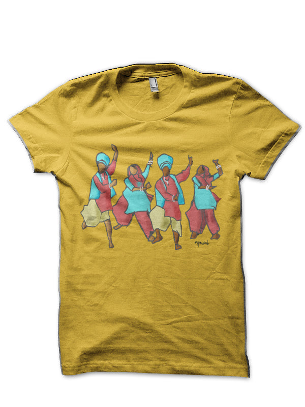 Bhangra 2020 Yellow T-Shirt Hoodie, Sweatshirt | CoreVibeTees.com