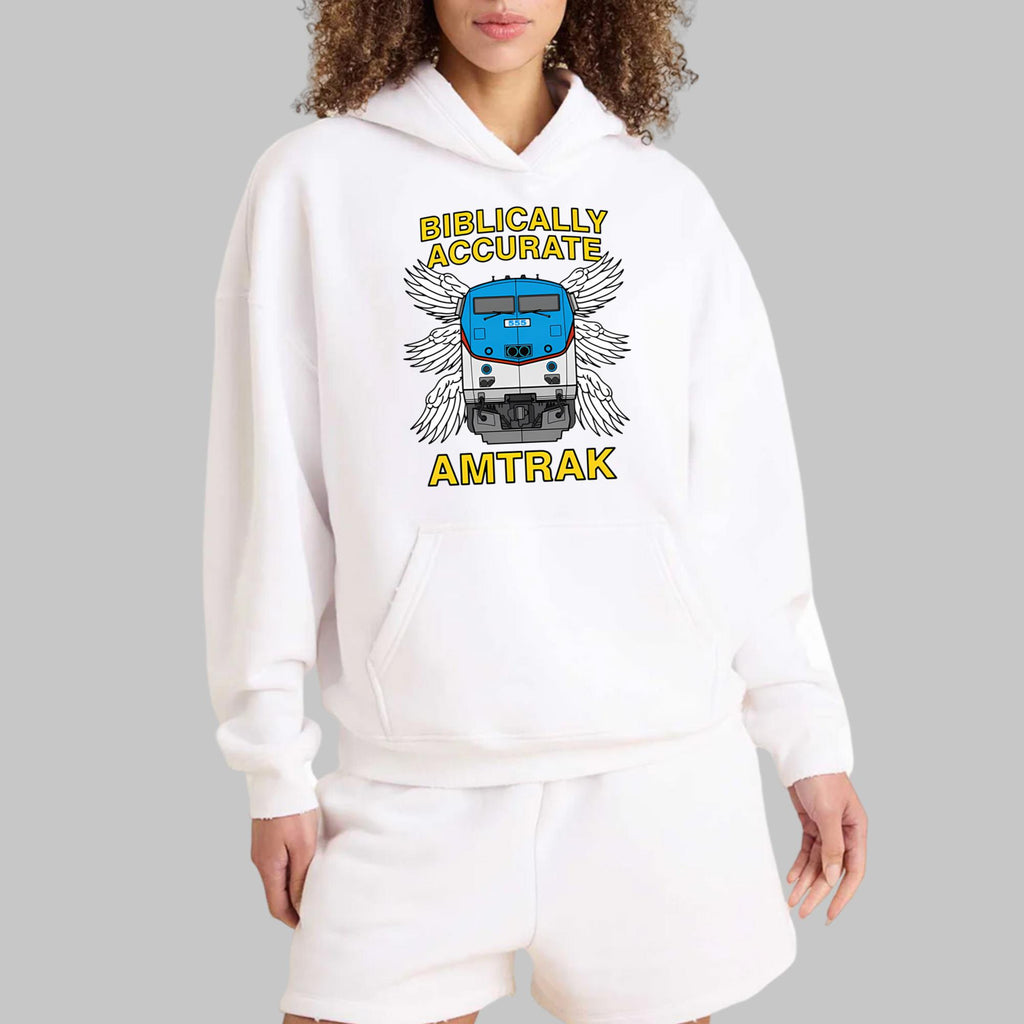 Biblically Accurate Train Amtrak Shirt