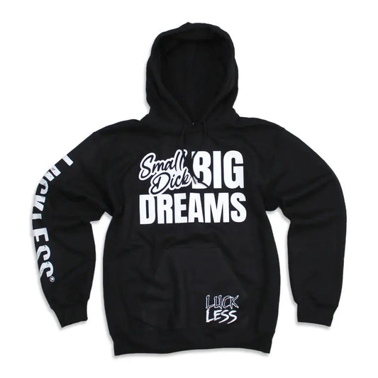 Big Dreams Hoodie | Black, Unisex Casual Hooded Sweatshirt