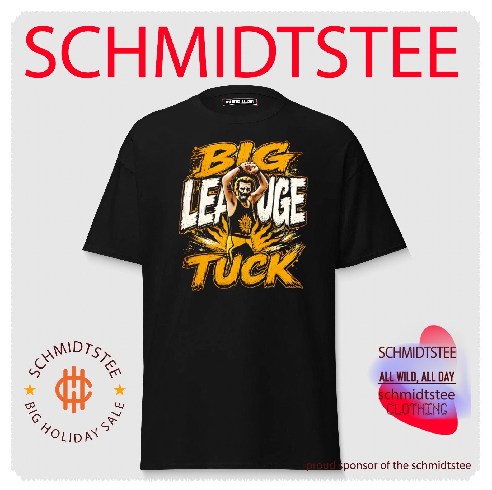 Big League Tuck Tucker Remy portrait shirt