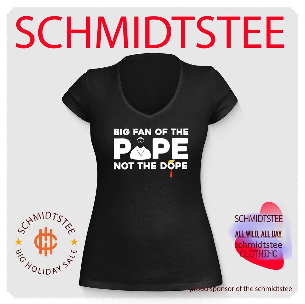 Big fan of the Pope Leo XIV not the dope text shirt