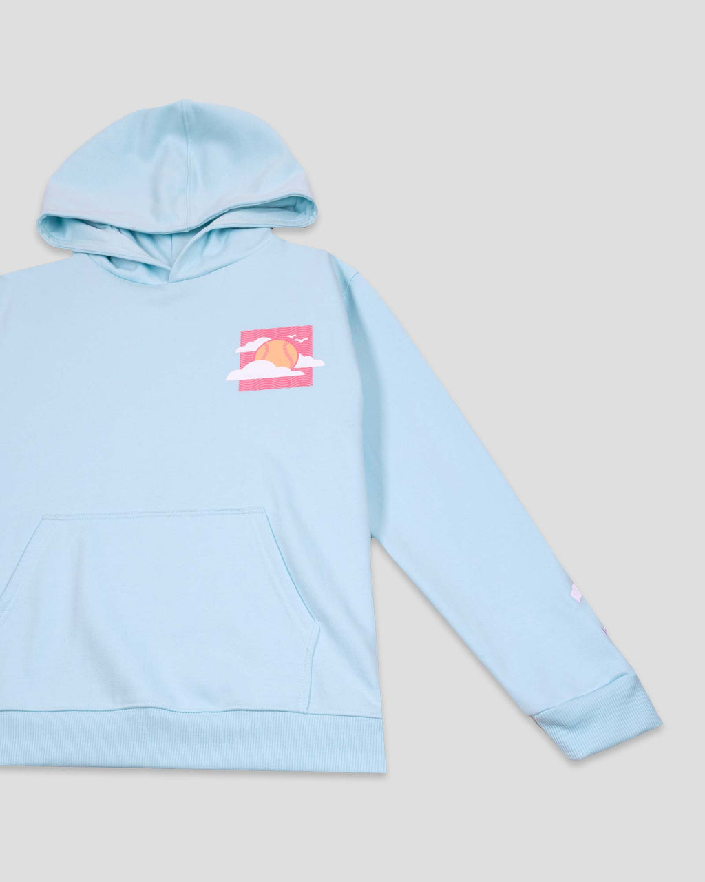 Big Fly Sky Hoodie - Youth T-Shirts, Sweatshirt | CoreVibeTees.com (Image 3)