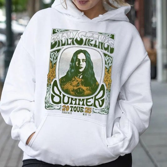 BilIy Summer Tour 2025 T Shirt, Concert Sweatshirts, Vintage Style Shirt, Unisex Sweater Pullover Tee