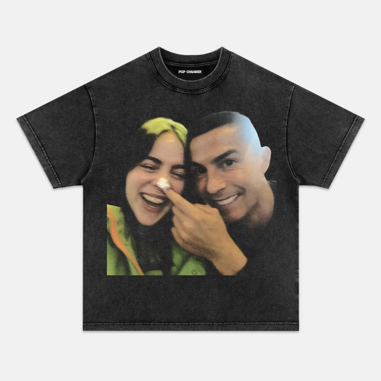 Billie eilish & Cristiano Ronaldo TEE. 7.8 Hoodie, Sweatshirt | CoreVibeTees.com (Image 3)