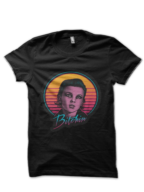 Bitchin Black Half Sleeve T-Shirt Hoodie, Sweatshirt | CoreVibeTees.com