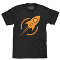 Bitcoin Rocket T-Shirt - Black Hoodie, Sweatshirt | CoreVibeTees.com