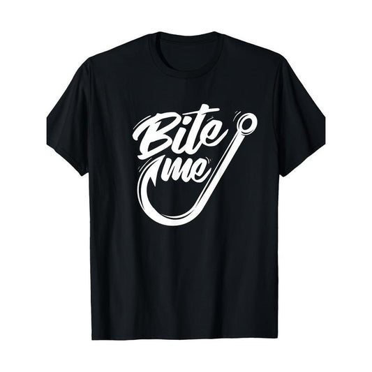 Bite Me - Angler Fish Lover Angler Angler 100% Cotton T-shirt Made in USA