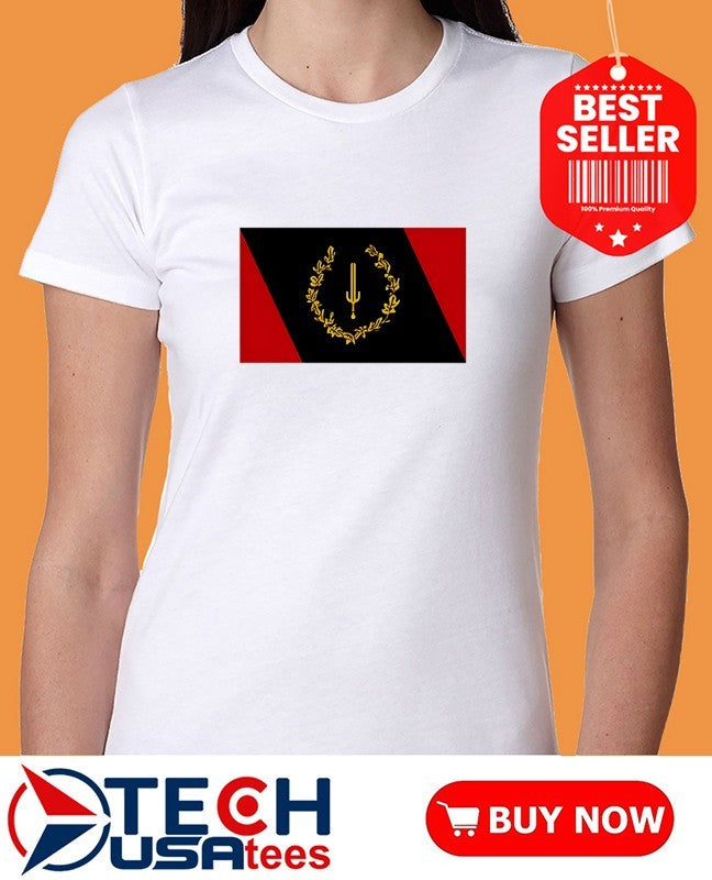 Black American Heritage flag shirt