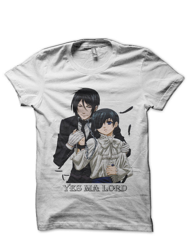 Black Butler White T-Shirt Hoodie, Sweatshirt | CoreVibeTees.com