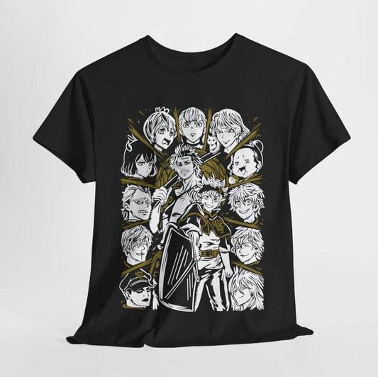 Black Clover T-Shirt, Anime Shirt, Asta Shirt, The Black Bulls, Japanese Anime, Manga Shirt, Anime Lovers Shirt, Graphic Anime Tee Menswear Top