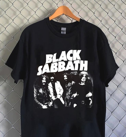 Black Sabbath Rock Band Tee Shirt, RIP Ozzy Osbourne Sweatshirt, Heavy Metal Band Graphic Shirt, Prince Of Darkness Shirt