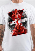 Black Widow White T-Shirt Hoodie, Sweatshirt | CoreVibeTees.com