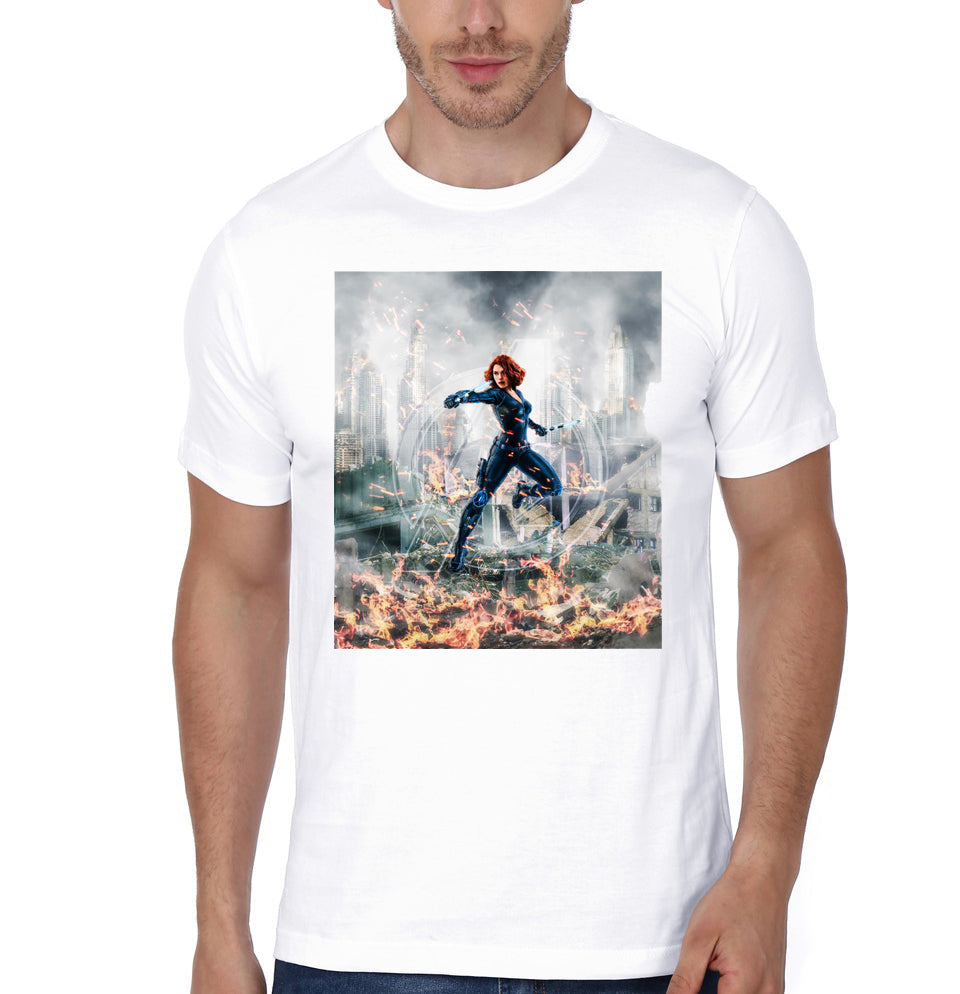 Black Widow â€“ Retro White T-Shirt Hoodie, Sweatshirt | CoreVibeTees.com