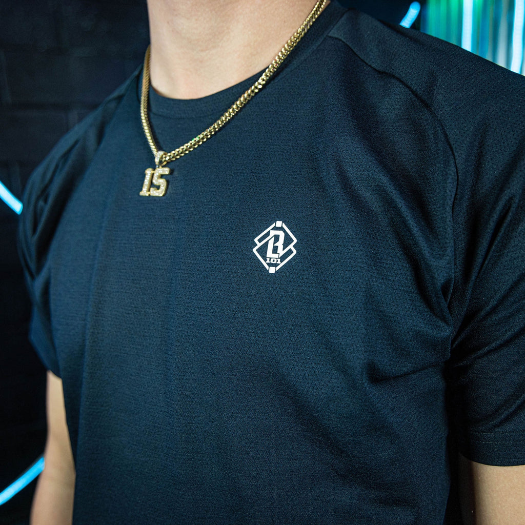 Diamond Tech Youth Tee - Black/White Hoodie, Sweatshirt | CoreVibeTees.com (Image 3)
