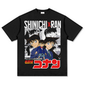 Conan Shinichi X Ran "Anime" TEE Hoodie, Sweatshirt | CoreVibeTees.com (Image 1)