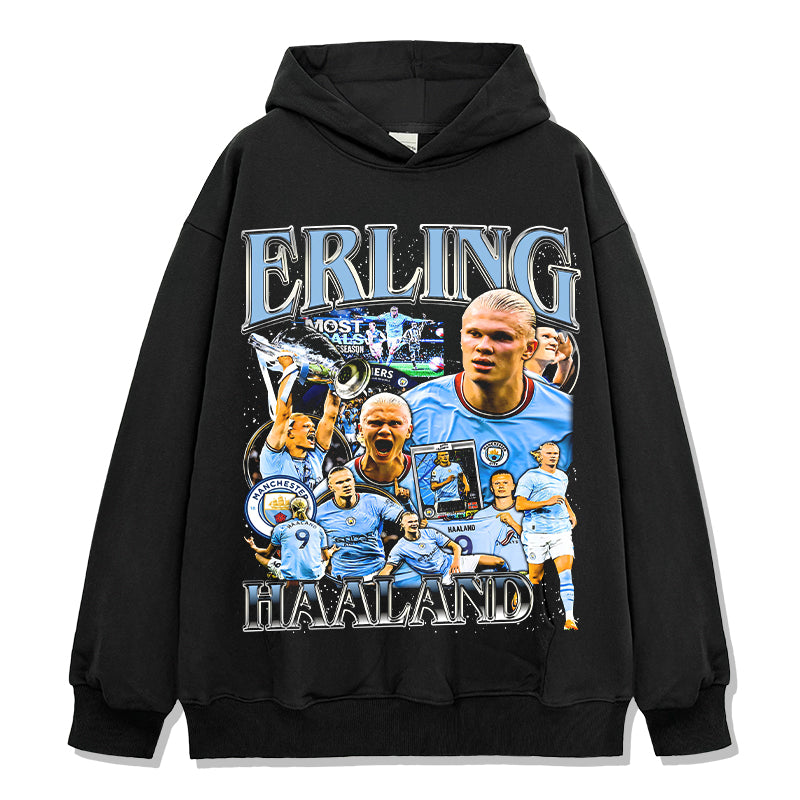 Erling Haaland Hoodie T-Shirts, Sweatshirt | CoreVibeTees.com (Image 1)
