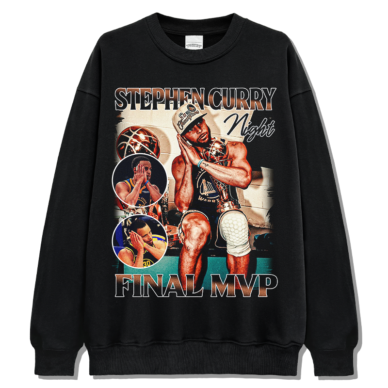 Stephen Curry Sweatshirt NBA Style004 T-Shirts, Hoodie | CoreVibeTees.com (Image 1)