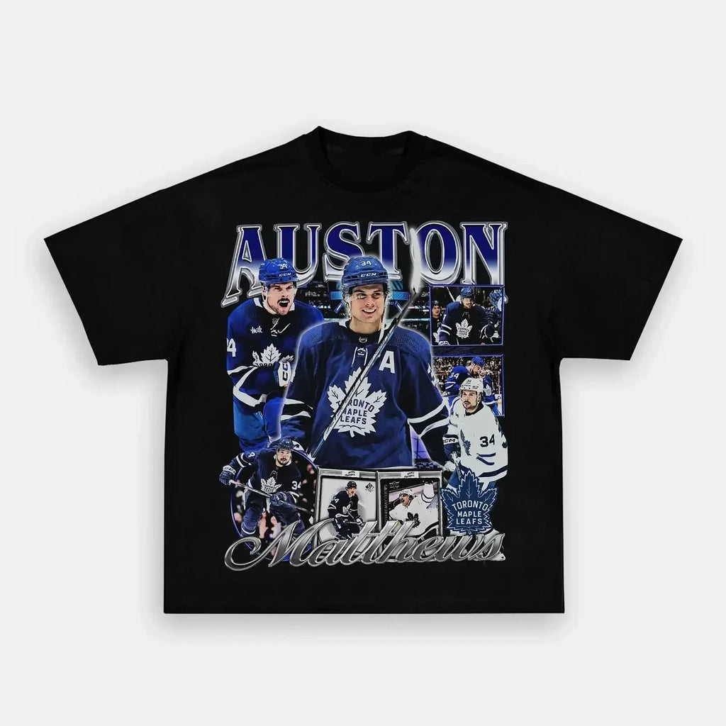 Auston Matthews TEE Style001 Hoodie, Sweatshirt | CoreVibeTees.com (Image 1)