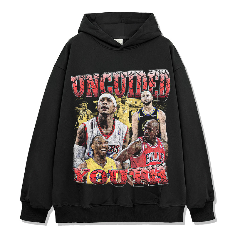 Unguided Youth  HOODIE NBA T-Shirts, Sweatshirt | CoreVibeTees.com (Image 1)