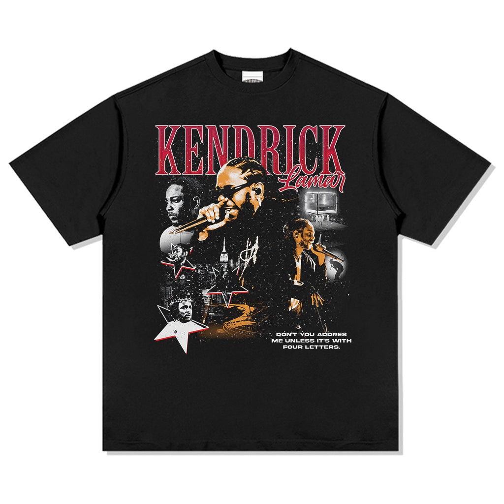 Don't You Address Me Unless It's With Four Letters By Kendrick Lamar Tee Hoodie, Sweatshirt | CoreVibeTees.com (Image 1)