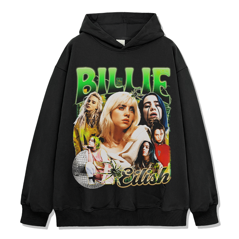 Billie Eilish Hoodie T-Shirts, Sweatshirt | CoreVibeTees.com (Image 1)