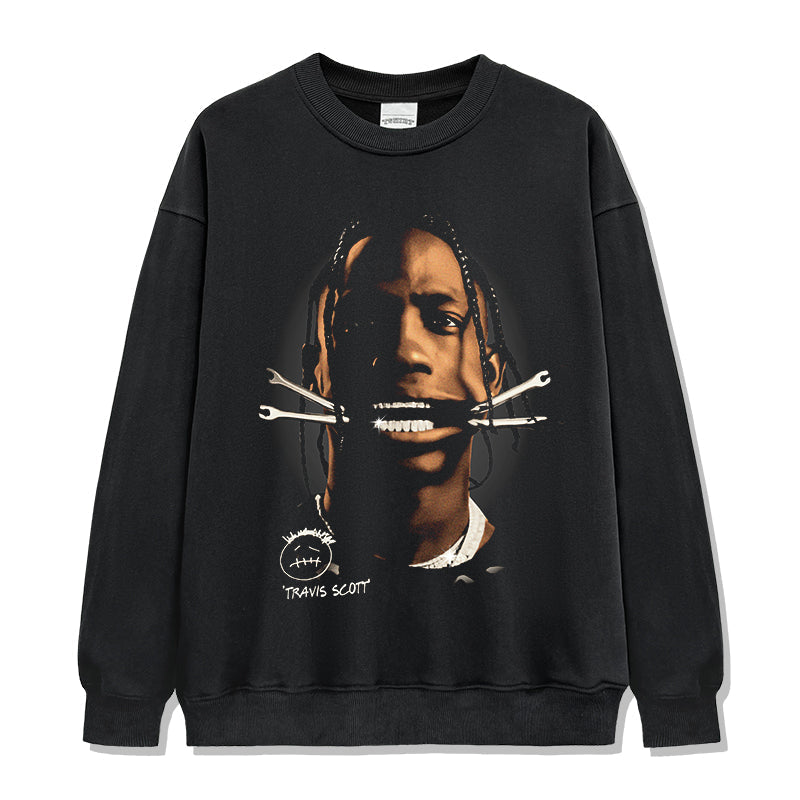 Travis Scott Sweatshirt Style010 T-Shirts, Hoodie | CoreVibeTees.com (Image 1)