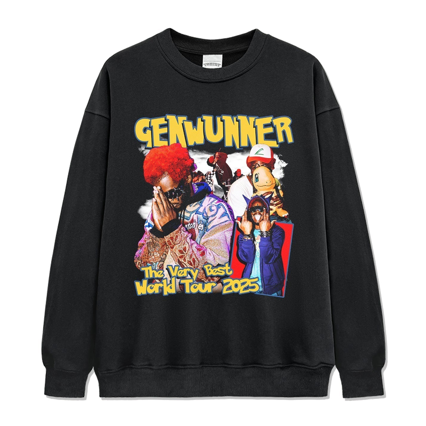 GENWUNNER â€œThe Very Best World Tourâ€Sweatshirt T-Shirts, Hoodie | CoreVibeTees.com (Image 1)