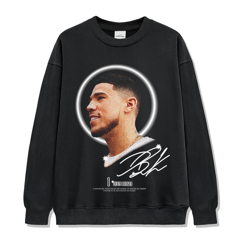Devin Booker Sweatshirt NBA T-Shirts, Hoodie | CoreVibeTees.com (Image 1)