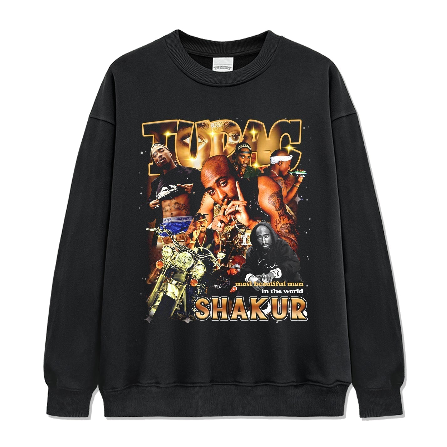Tupac Shakur Sweatshirt Style002 T-Shirts, Hoodie | CoreVibeTees.com (Image 1)