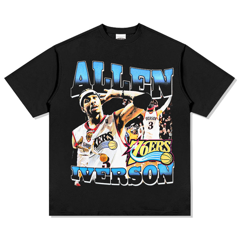 Allen Iverson TEE NBA Hoodie, Sweatshirt | CoreVibeTees.com (Image 1)