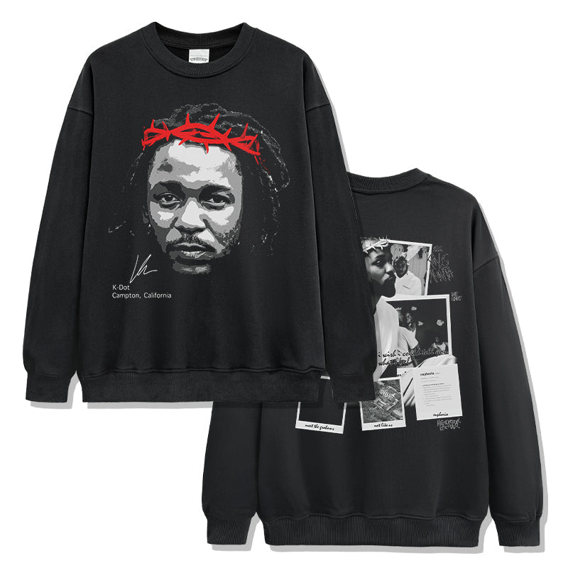 King Kunta By Kendrick Lamar Signature Sweatshirt T-Shirts, Hoodie | CoreVibeTees.com (Image 1)