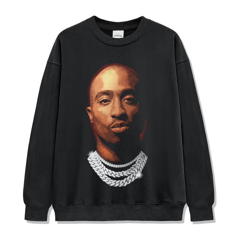 Tupac Shakur Sweatshirt Style016 T-Shirts, Hoodie | CoreVibeTees.com (Image 1)