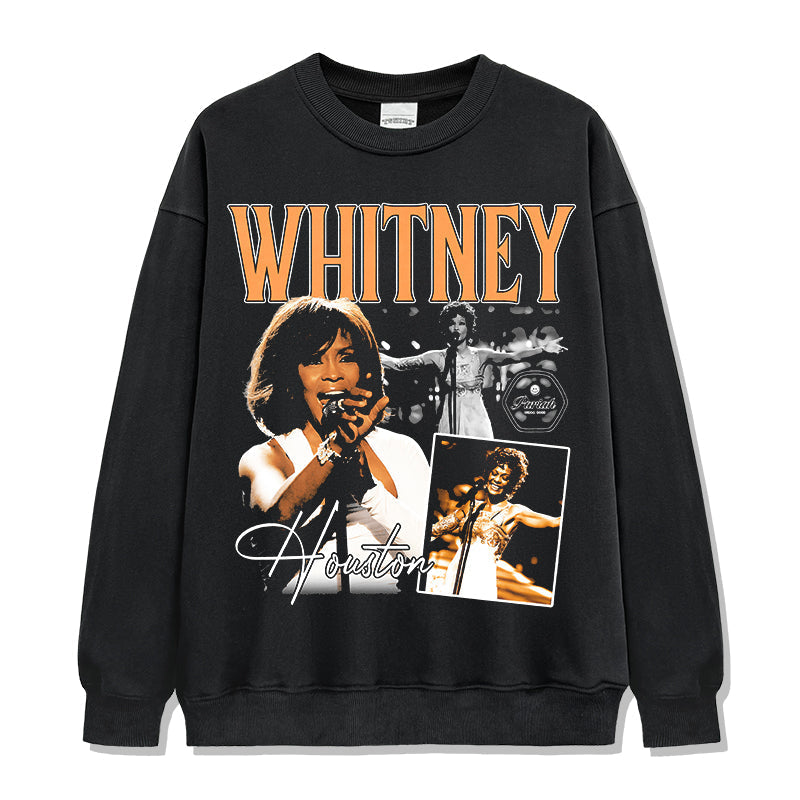 Whitney Houston Sweatshirt Style001 T-Shirts, Hoodie | CoreVibeTees.com (Image 1)