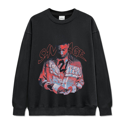 21 SAVAGE Sweatshirt T-Shirts, Hoodie | CoreVibeTees.com (Image 1)